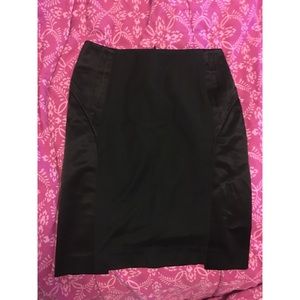 Bebe Black Pencil Skirt